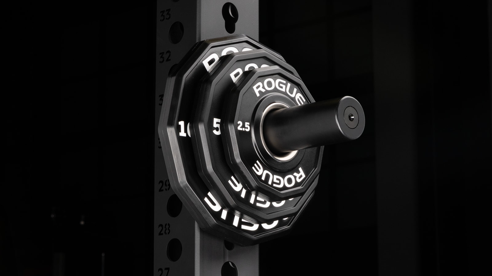 Rogue 12-Sided Urethane Grip Change Plates | Rogue Fitness